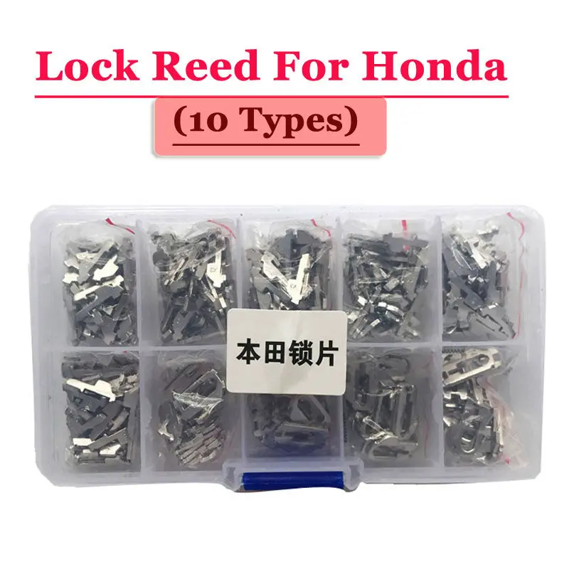 380Pcs Hon66 Car Lock Reed Lock Plate For Honda Cylinder Repair Locksmith Tool 1