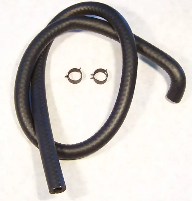 67 68 69 70 71 Chevelle Camaro Nova Pcv Hose With Correct Molded End With Clamps 1