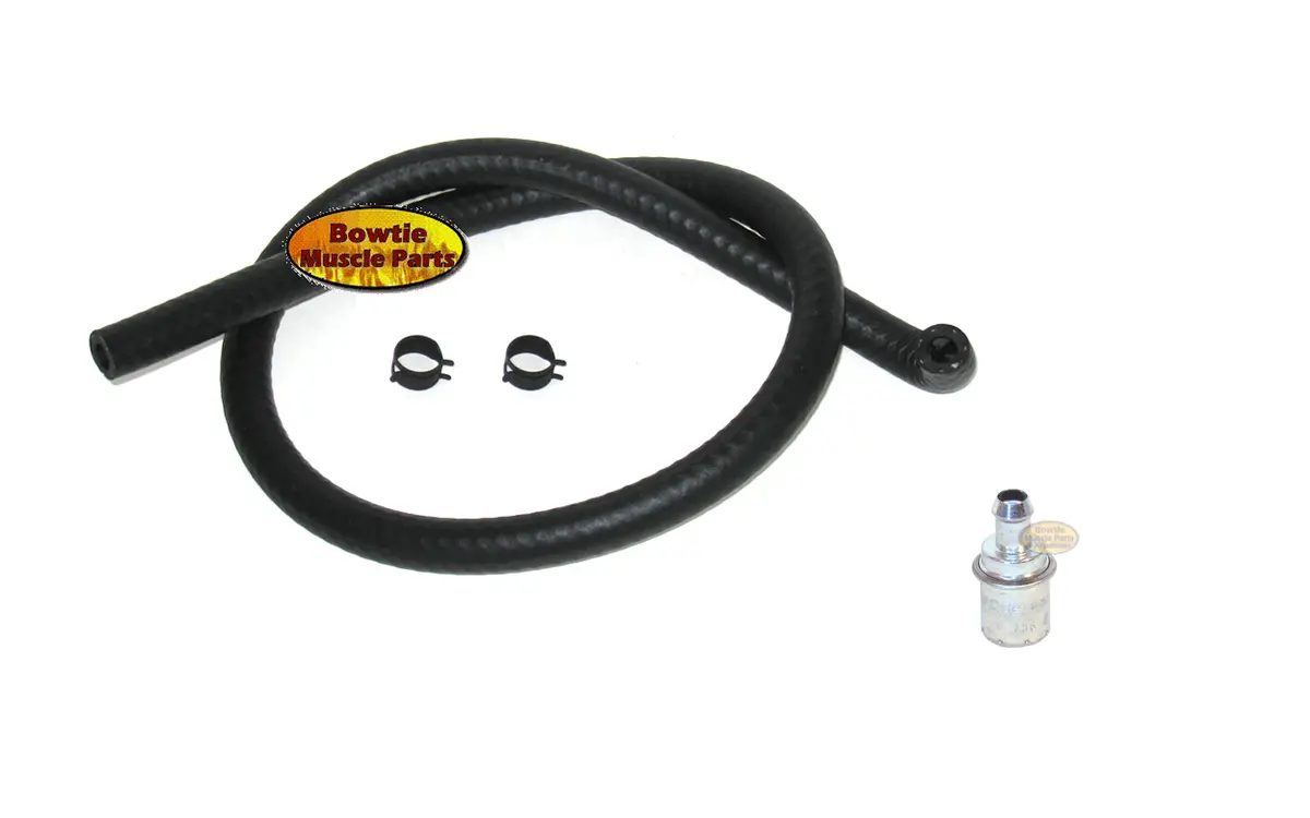 67 68 69 70 71 Chevelle Camaro Nova Pcv And Hose With Correct Molded End 1