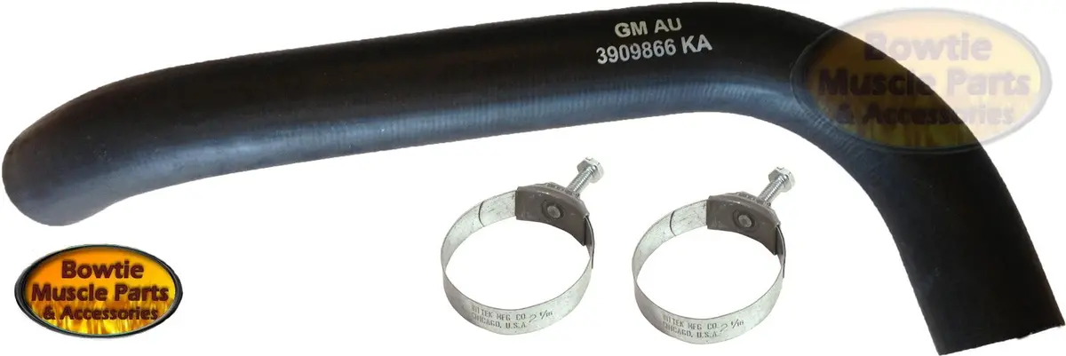 67-69 Camaro 68-70 Nova 396 402 427 Upper Radiator Hose 3909866 W/Tower Clamps 1