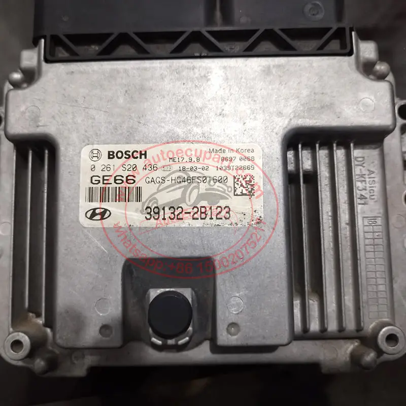 39132-2B123 Ge66 New 0261S20436 Ecu Me17.9.8 For Hyundai Electronic Control Unit (0 261 S20 436) Ecm 1