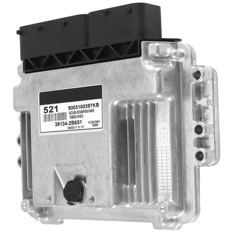 39134-2B651 New 521 Ecu Meg17.9.12 For Kia Cerato A/T Engine Computer Board Ecm 391342B651 1
