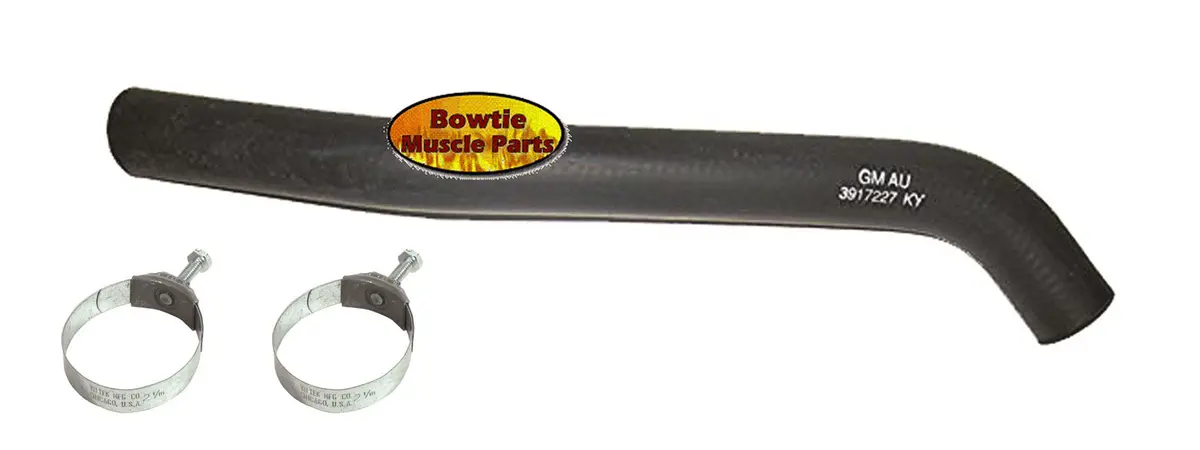 68 69 70 Chevelle El Camino 396 454 Upper Radiator Hose 3917227 W Tower Clamps 1