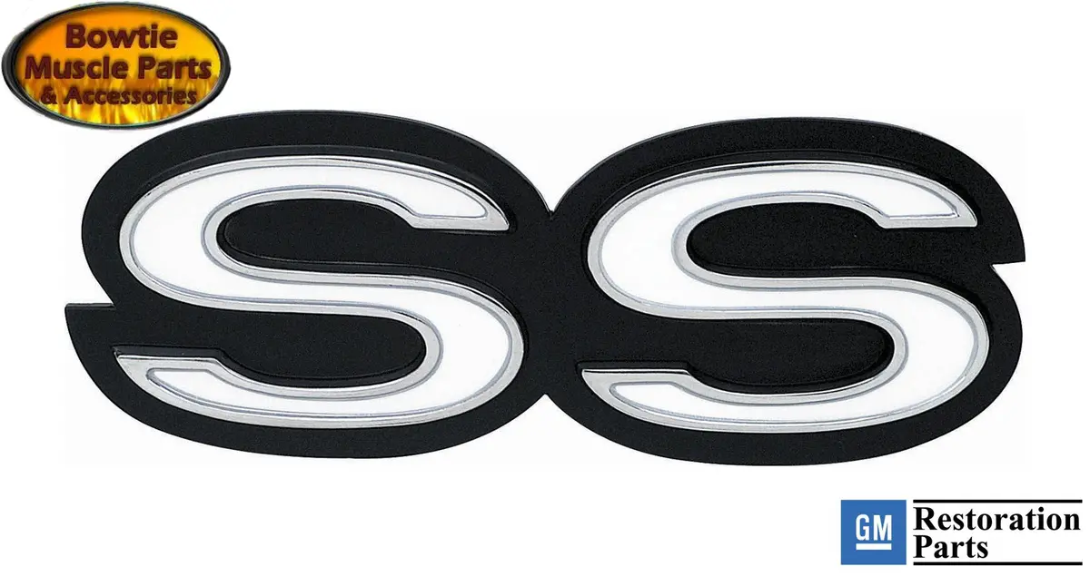 67 68 Camaro 68 69 Nova Ss Grille Emblem 3918871 Grill Badge Mark 1