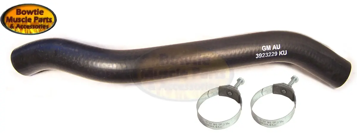 68 Camaro Nova Chevelle Upper Radiator Hose 3923229 W/Tower Clamps 327 350 1