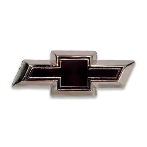 Chevy Chevrolet Black Bowtie Cap Hat Lapel Pin Corvette Camaro Silverado Nova Chevelle Impala 1