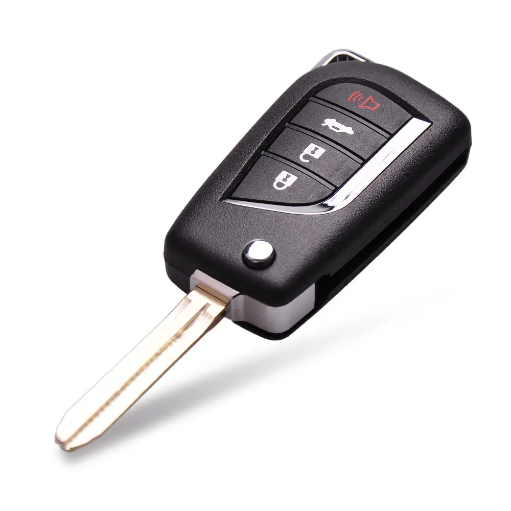 3+1 Buttons 434 Mhz Remote Key For Toyota Hilux Vigo Yaris - Mdlb44ta 2