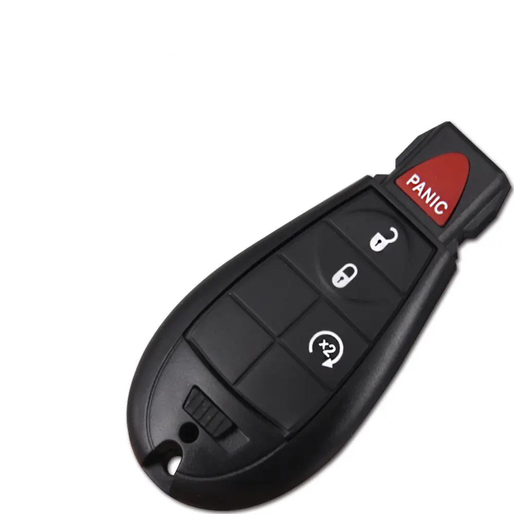 4 Button 433Mhz Keyless Romote Car Key Replacement Accessories Autokey Copy With Battery For Dodog Ram Fcc Id Gq4-53T 1