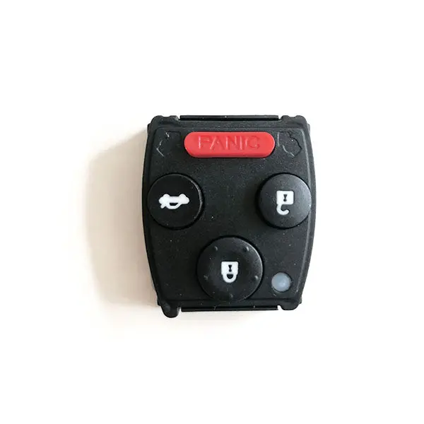 3 Button Key Shell Rubber Pad For Honda 1