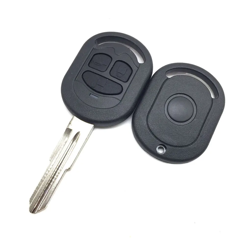 3 Button Right Blade Key Shell For Buick 5Pcs 2