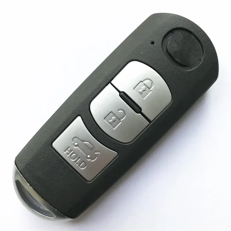 3 Buttons 433Mhz Smart Proximity Key For Mazda- Id49 - With Original Pcb Board 1