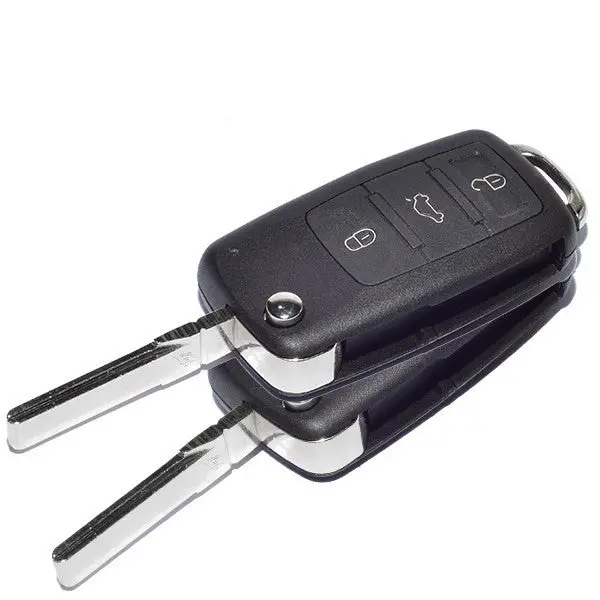 3 Buttons 434 Mhz Flip Smart Proximity Key For Vw Touareg 2