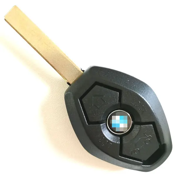 3 Buttons Key Shell With Hu92 Blade For Bmw - 5 Pcs 1
