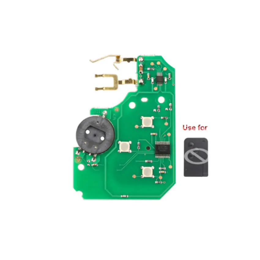 3 Buttons Pcb Board For Renault Megane 1