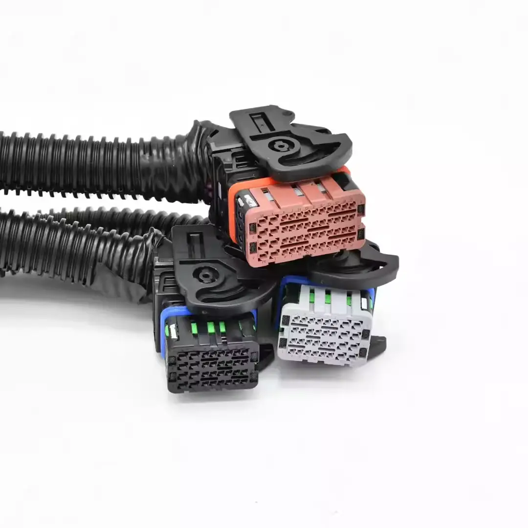 3Pcs 32 Pin 48 Pin Ecu Ecu Wiring Harness Plug For Weichai Woodward Oh6 Natural Gas Nissan 1
