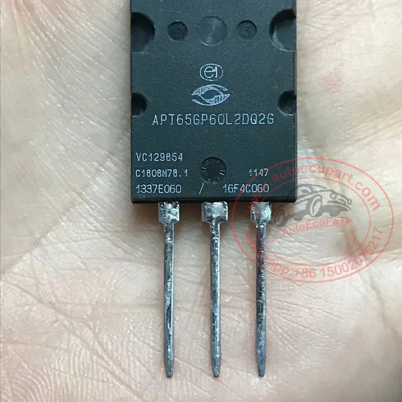 3Pcs Original New Apt65gp60l2dq2g To-3Pl Igbt  Insulated Gate Bipolar Transistor Microchip Ic Chip 1