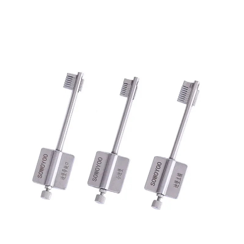 3Pcs Variety Flagpole Key Tool Ak8 Bk7 Ck6 For Diebold Blade Lock Safe Lockpick Kit Professional Locksmith Tool 1
