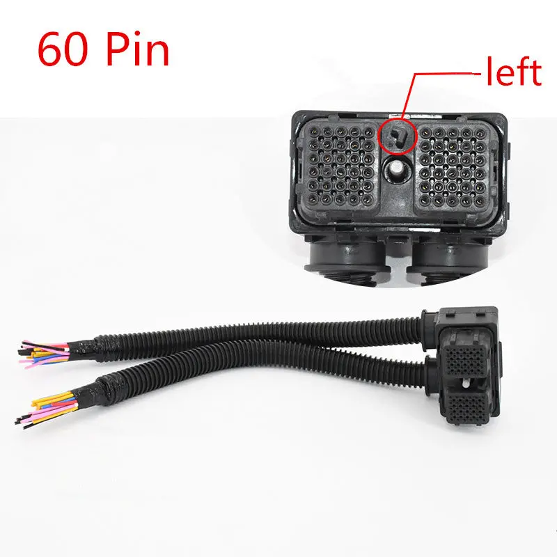 [Left] Ecu Harness Connectors 600-475-1102, Pc130-8 Engine Controller For 4988820 Cm2150 Ecm For Dodge Cummins Dongfeng Df-1516B Truck Computer 1