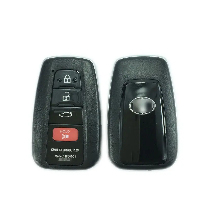 4 Button Smart Key Shell Case For Toyota  2018- Fit For Lonsdor K518 Kh100 Pcb Control 1