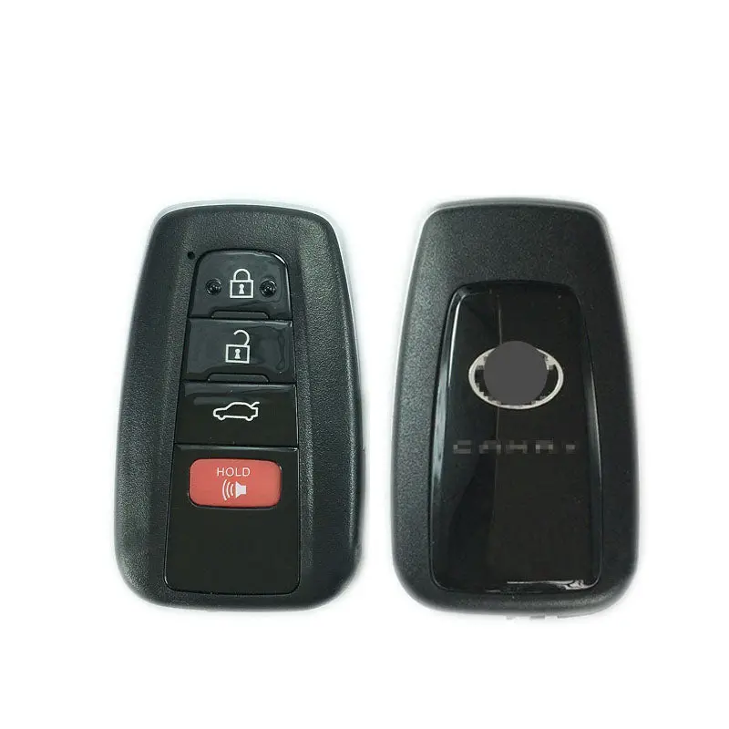 4 Button Smart Key Shell Case For Toyota Crmry 2018- Fit For Lonsdor K518 Kh100 Pcb Control (No Words: D14fdm-01) 1