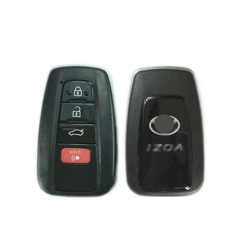 4 Button Smart Key Shell Case For Toyota Izoa 2018- Fit For Lonsdor K518 Kh100 Pcb Control (No Words: D14fdm-01） 1
