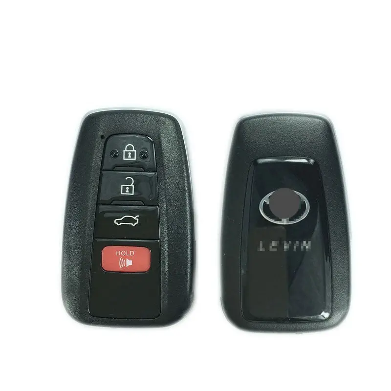 4 Button Smart Key Shell Case For Toyota Levin 2018- Fit For Lonsdor K518 Kh100 Pcb Control (No Words: D14fdm-01) 1