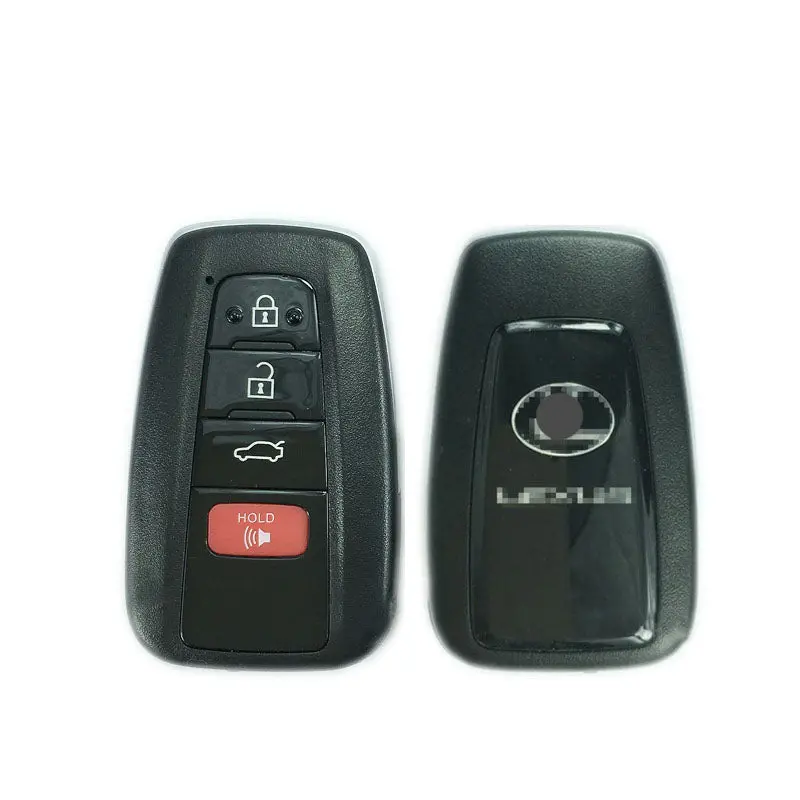4 Button Smart Key Shell Case For Toyota Lexus 2018- Fit For Lonsdor K518 Kh100 Pcb Control (No Words: D14fdm-01） 1