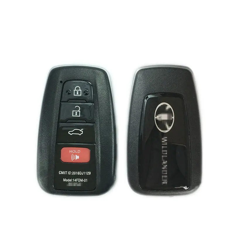 4 Button Smart Key Shell Case For Toyota Wildlander 2018- Fit For Lonsdor K518 Kh100 Pcb Control 1