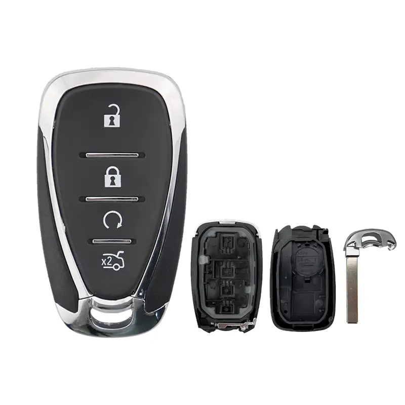 4 Button Smart Key Shell For Chevrolet Chevy Traverse Camaro Cruze Malibu Equinox 2016-2020 1