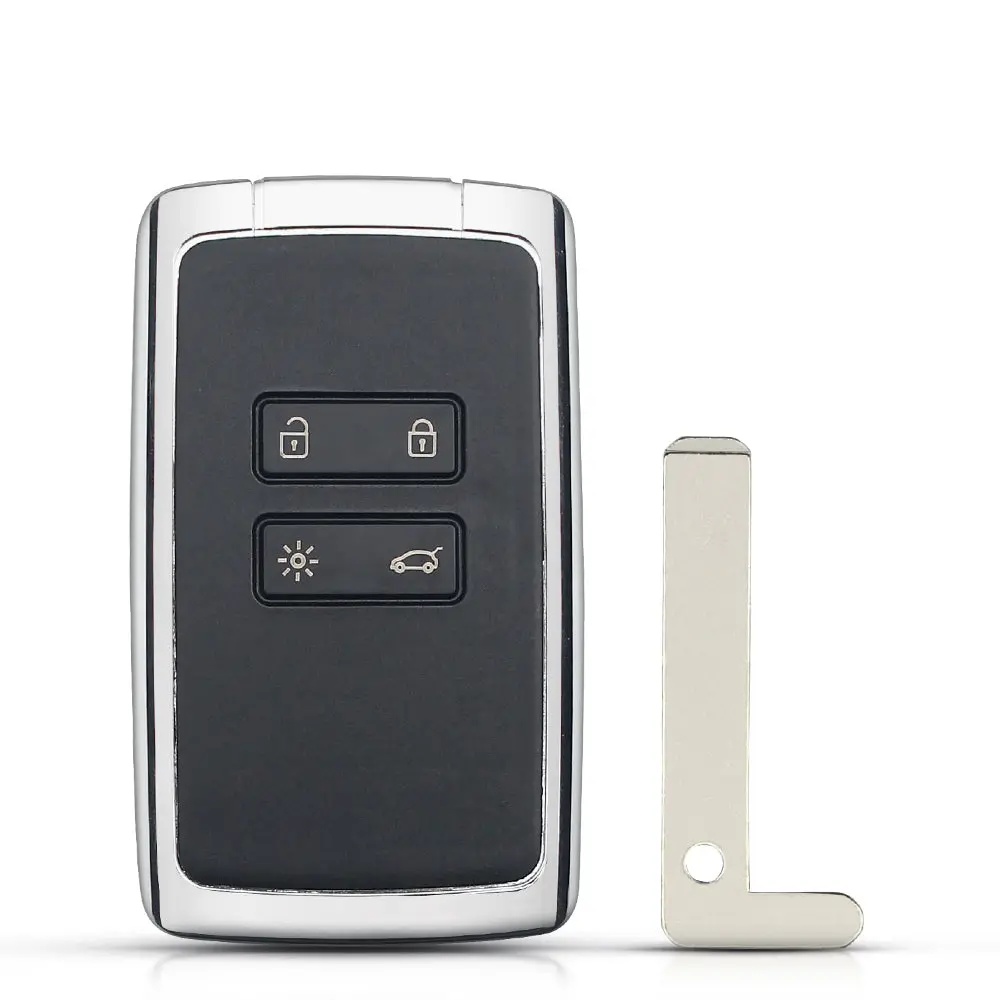 4 Button Smart Remote Key 433.92Mhz For Renault Megane4 Talisman Espace 5 Kadjar 2015 With Pcf7953m Hitag Aes 4A Chip 1