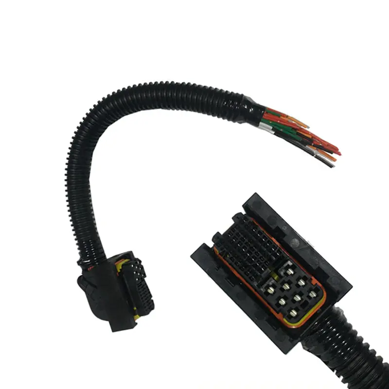 40 Pin Ecu Connector Plug With Wiring Harness For Common Rail Sinotruk Howo 1473252-1 1