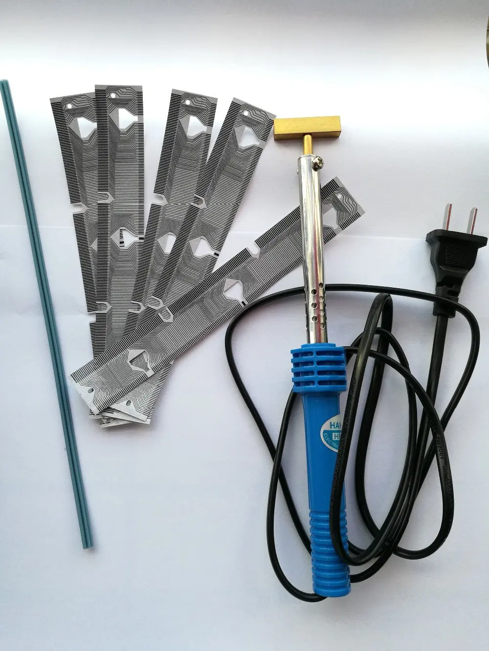 40W Soldering Iron +5Pcs Pixel Ribbon Cable For Bmw E38 E39 M5 X5 Dashboard Cluster 2