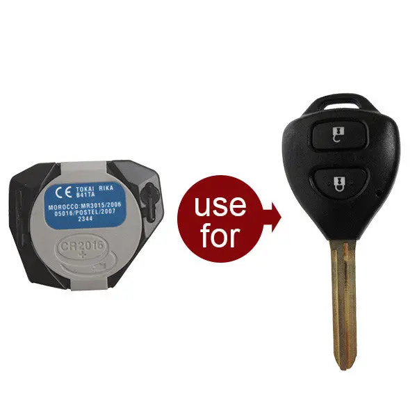 433 Mhz Remote Interior Set For Toyota Rav4 Hilux Yaris Vios Ty32 (Tokai Rika ) - B41ta 1