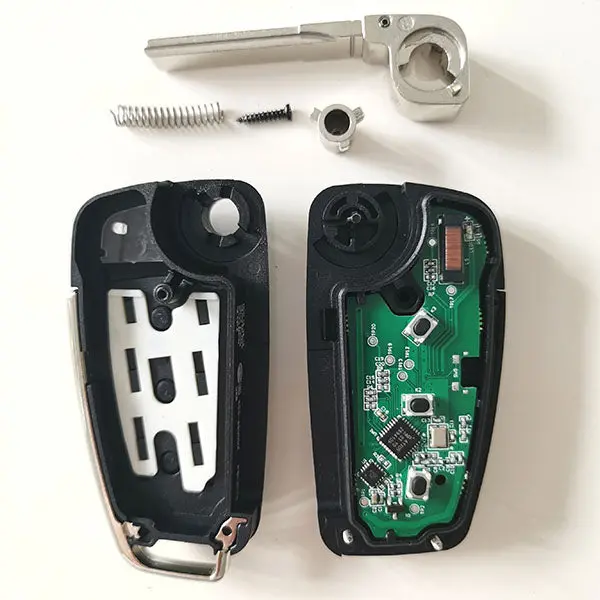 434 Mhz Flip Smart Proximity Key For Audi A1 Q3 With 48 Chip Onboard - 8X0 837 220D 2
