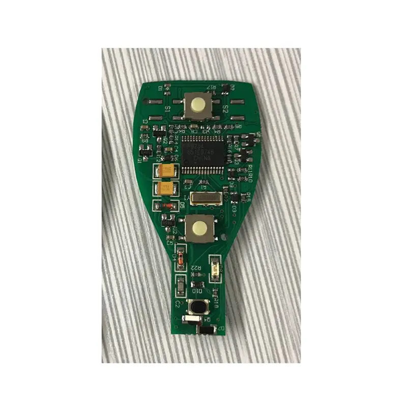 434 Mhz 2+1 Buttons Be Remote Key For Mercedes Benz  With Kydz Pcb Board 2