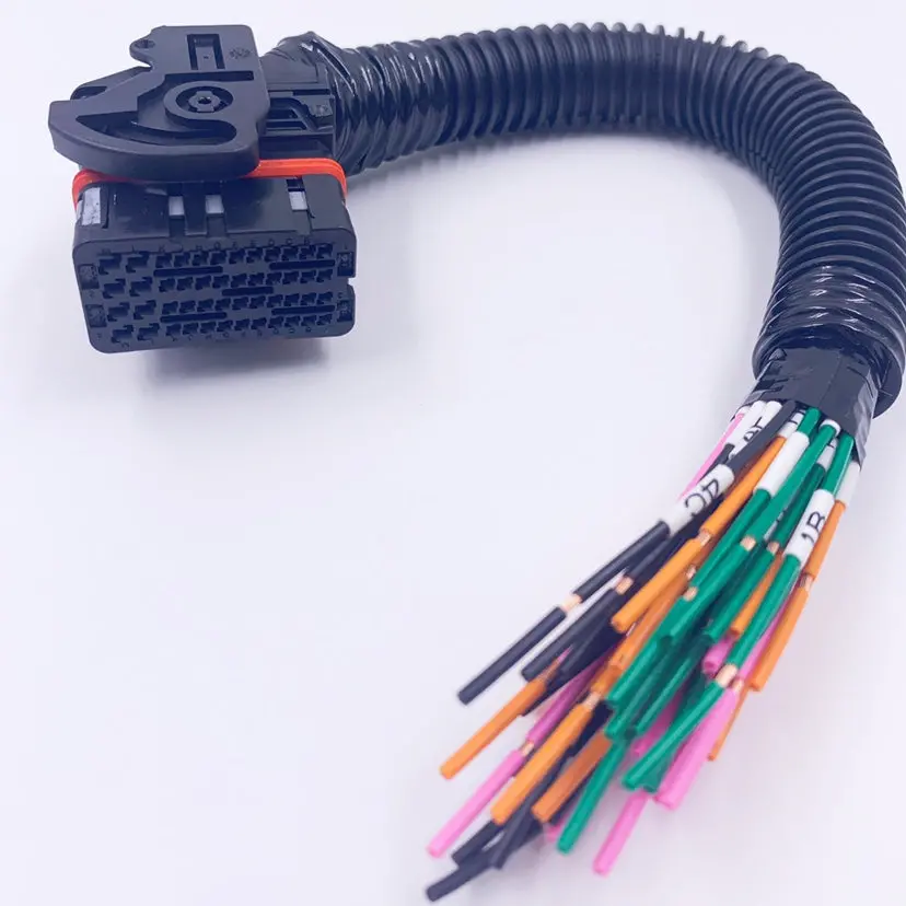 48Pin Dcu Ecu Connector Plug With Wire Harness Cable 5007620481 5007620481 0643241039 1