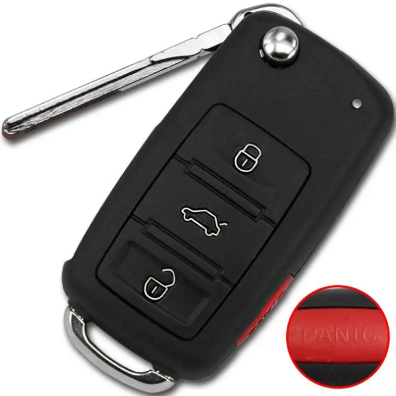 4E0837220h 433Mhz Pcf7946a / Hitag 2 / 46 Chip Flip Remote Key For Audi A8 4 Button (4E0 837 220H) 1