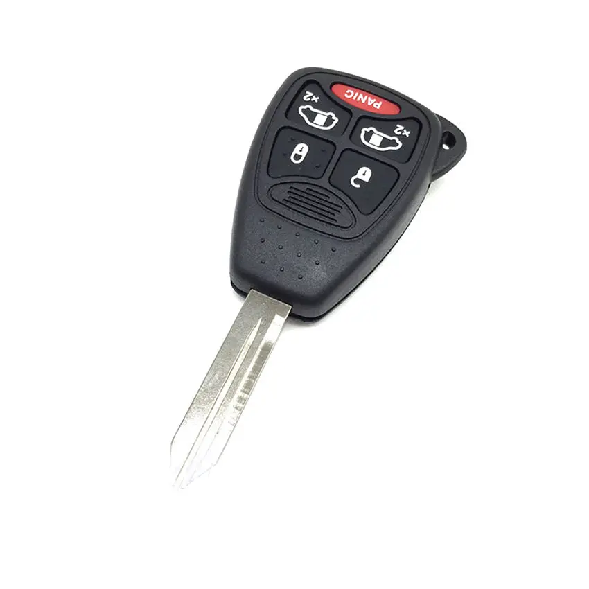 4+1 Button Key Shell For Chrysler 5Pcs 1