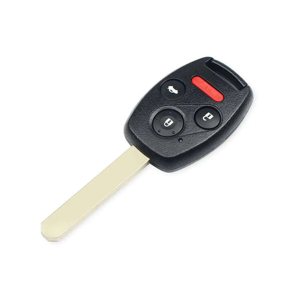 4 Button Remote Car Key 313.8Mhz Fob For Honda Accord Civic Ex Si Hybrid With Pcf7961 Chip Mlbhlik-1T N5f-S0084a No Mark 1