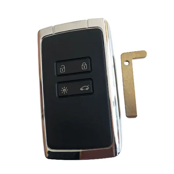 4 Buttons 433Mhz Hitag Aes 4A After-Market Smart Car Key Card For Renault Megane 4 Talisman Kadjar Espace 5 2