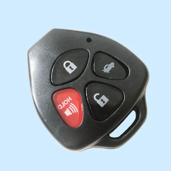 4 Buttons Car Remote Key Case Shell Without Key Blade For Toyota Camry Corolla Rav4 Avalon Venza 2007 ~ 2011 Key- 5 Pcs 1