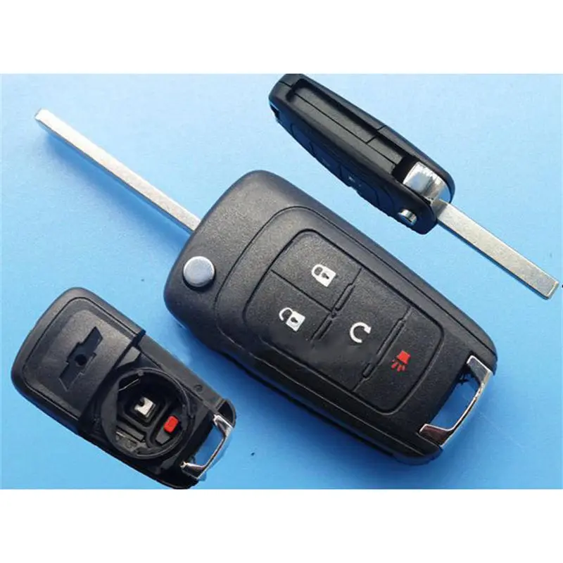 4 Buttons Key Shell For Chevrolet (5Pcs) 1