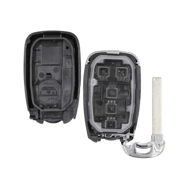5 Button Smart Key Fob Case Keyless Entry Remote Shell Cover For Chevrolet Blazer Equinox Hyq4ea, Hyq4aa 2