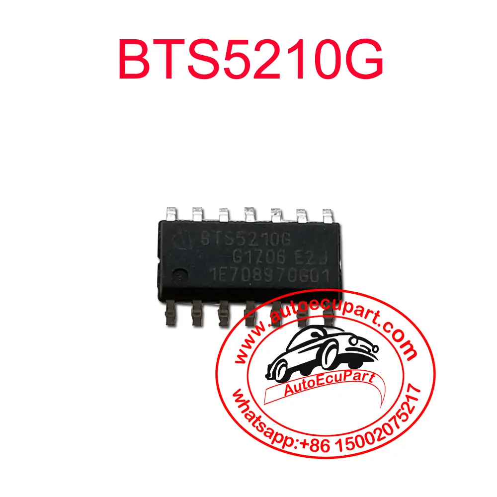 5Pcs Bts5210g Original New  Automotive Turn Signal Light Drive Ic  Component 1