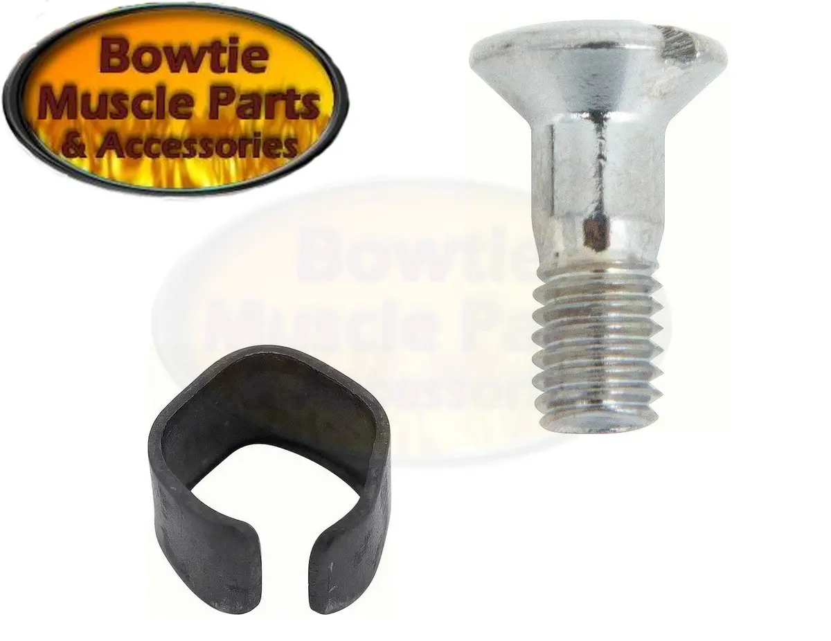 60-70 Impala Corvette Camaro Firbird Chevelle Rear View Mirror Screw And Bushing 1