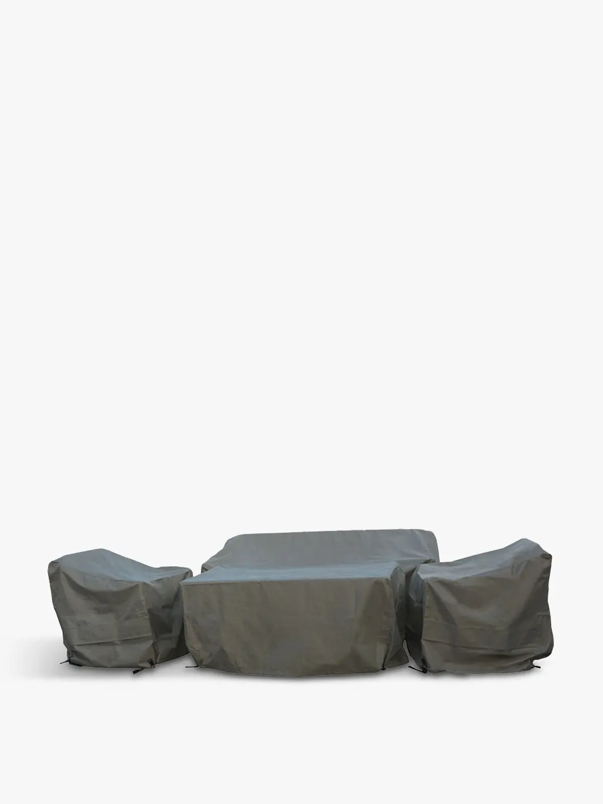 Khaki 3 Seat Sofa & Rectangle Casual Dining Table Set Cover 1