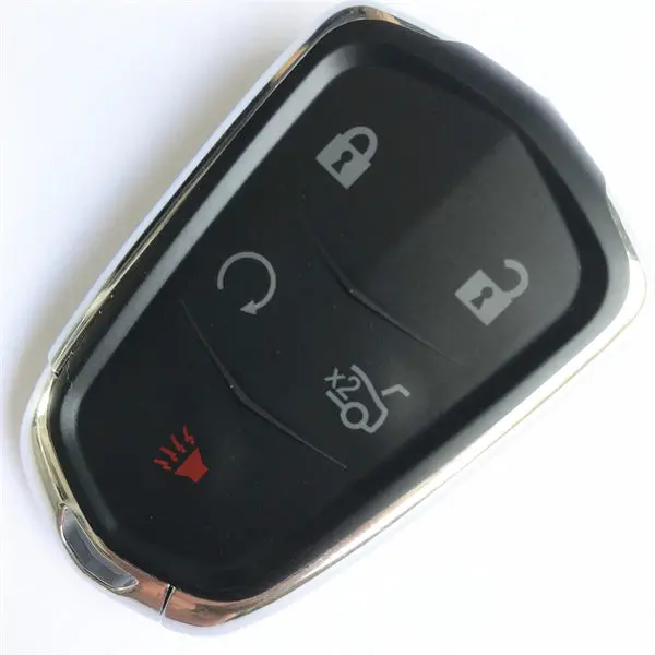 5 Buttons 315Mhz Smart Proximity Key For 2014-2019 Cadillac Ats Ats-V Cts Sedan Xts Escalade - Hyq2ab 1