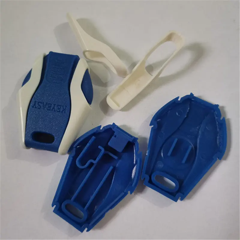 5Pcs Blue Car Key Case Cover Universal Solid Omnipotent Transponder Key Shell For Almost Models 2