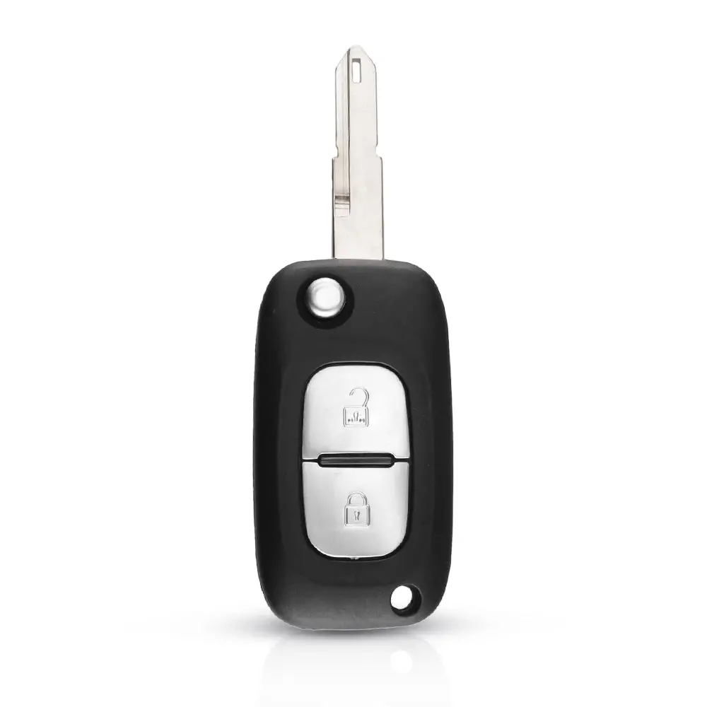 5Pcs Flip Remote Control Key Case Shell For Renault Clio Megane Kangoo Modus 2 Button Ne73 1