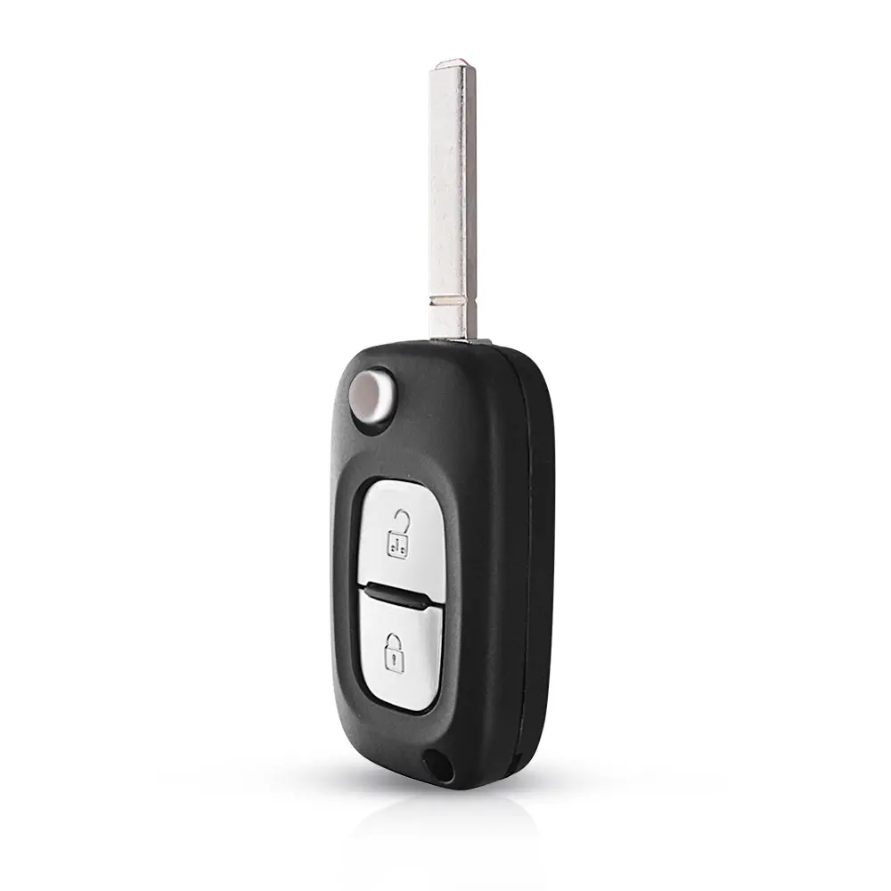 5Pcs Flip Remote Control Key Case Shell For Renault Clio Megane Kangoo Modus 2 Button Va2 1